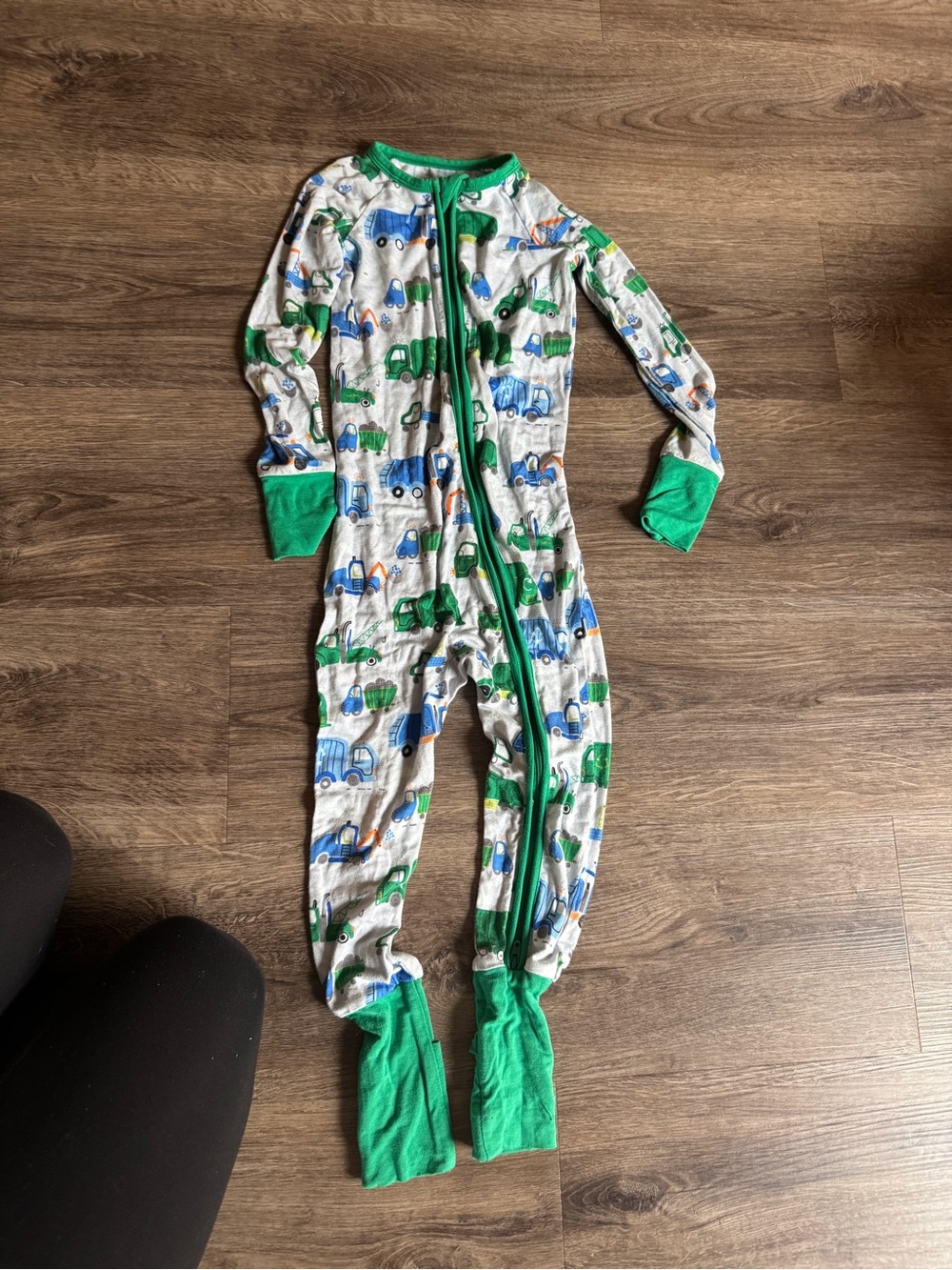 Little Sleepies 3T Clean up Crew Zippy